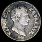 2 francs Napoléon Empereur calendrier révolutionnaire avers